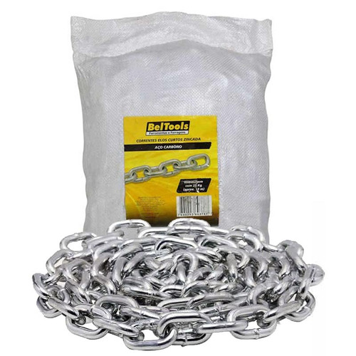 Corrente Galvanizada Fogo Elocurto 11mm Saco 50kg Beltools