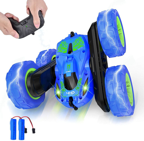 Mando A Distancia 4wd Coche Coches Rc 360 Voltea Doble ...