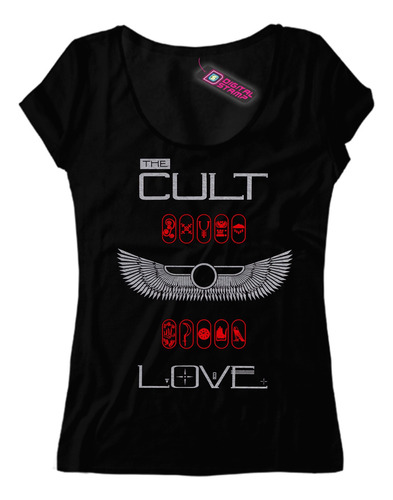 Remera Mujer The Cult Love Rp37 Dtg Premium