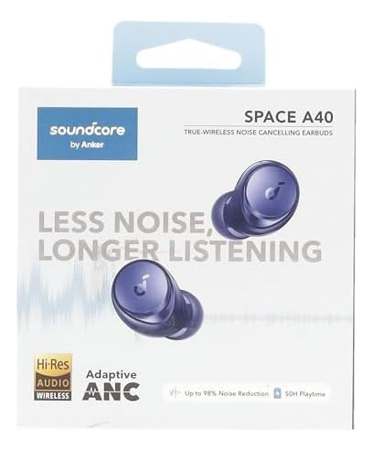 Soundcore By Anker Space A40 Auriculares Inalámbricos Con De