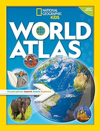 Book : National Geographic Kids World Atlas 6th Edition - _i