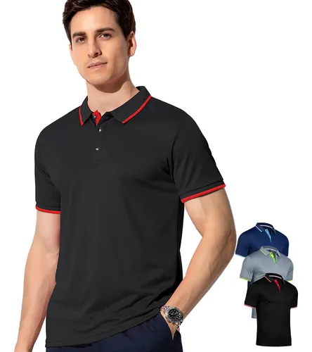 comprar Playeras Tipo Polo Para Hombre 3 Pzs Casual Mode Casey Kevin