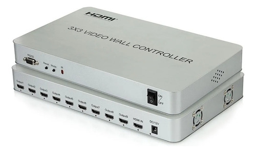 Controlador De Vídeo Wall 3x3 - Hdmi