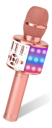 Micrófono Inalámbrico Marca Amazmic /rose Gold