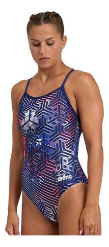 Traje De Baño Malla Natacion Mujer Kikko Pro 704