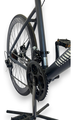Bicicleta Fiat 500 Gravel Rutera 21v Plateado M