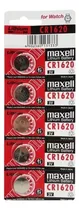 Comprar Pack 5 Pilas Maxell Botón Litio Cr1620 3v