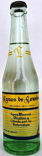 Aguas De Lourdes, Refresco Antígüo Coleccionable (Usado)