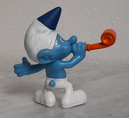 Pitufo Party Planner Figura Mcdonald's 2013 (Usado)