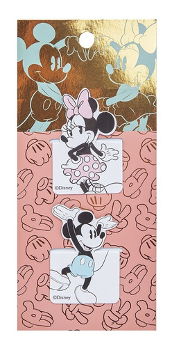 Marcadores De Libro Magnéticos Disney Mickey & Minnie Febo