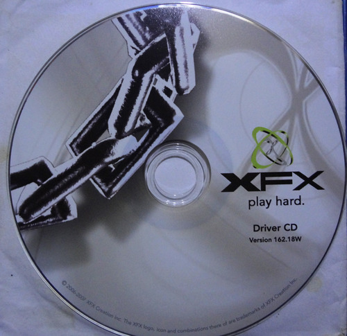 Cd - Intalacion - Xfx Play Hard - 7$