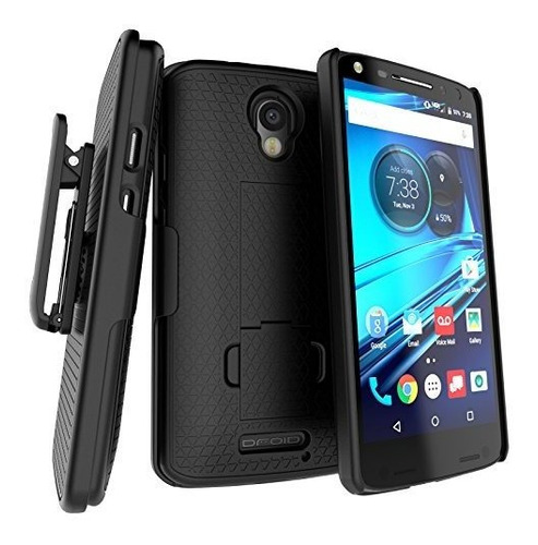 Estuche Droid Turbo 2 Con Cinturon Estuche Rigido Con Cubier