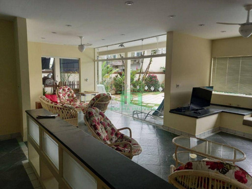 Imagem 12 de 23 de Casa Com 4 Suítes À Venda, 400 M² - Jardim Acapulco - Guarujá/sp - Ca0423