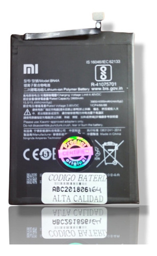 Bateria Xiaomi Note 7 Bn4a