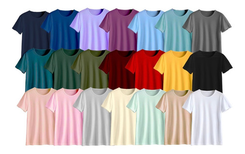 Playeras Varios Colores Ligera/transpirable Sport 6u