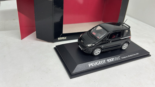 Peugeot 1007 Rc Escala 1/43 Norev Negro (Usado)