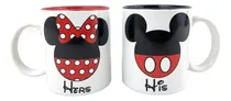 Comprar Tazas De Café Mickey Y Minnie De Disney - Pareja De 2 Mugs
