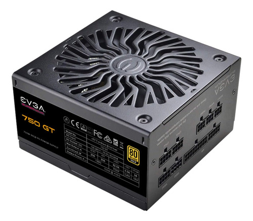 Fuente De Poder Evga Supernova 750 Gt 80 Plus Gold 24-pin