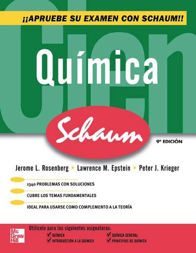 Química, Serie Schaum Novena Edición