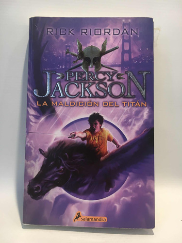Percy Jackson La Maldición Del Titán Rick Riordan Salamandra