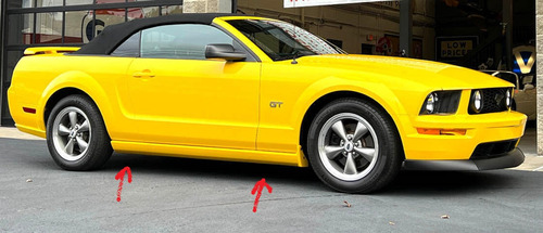 Mustang Body Kit Estribos Tipo Gt Lateral 2005 Al 2014