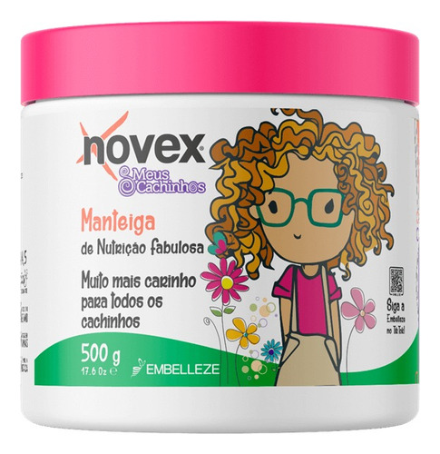 Mascarilla De Rizos Niña Novex 210g