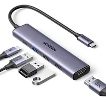 Comprar Ugreen Hub Usb C 5 En 1 4k Hdmi 100w Para Macbook Y Más