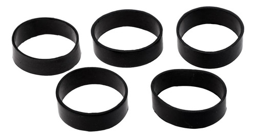 3 X 5 Piezas Anillos Fijos De Caucho Correa De Seguridad