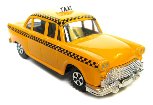 Sacapuntas Taxi Amarillo Ney York Juguete Deco Metal 09