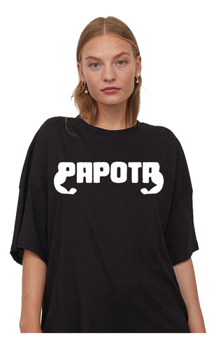 Remera Ca7riel Paco Amoroso Papota Logo Catriel Unisex