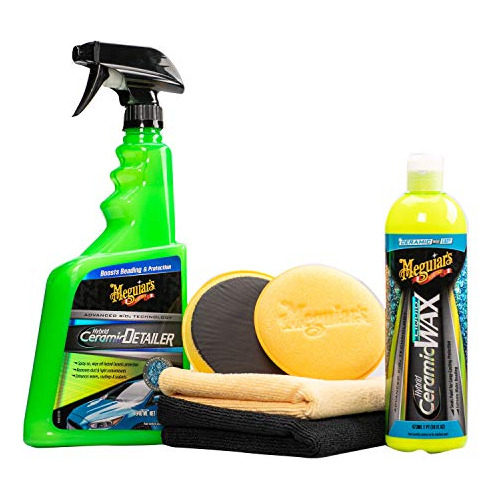 Meguiar's Kit Hibrido De Cera Y Brillo De Ceramica