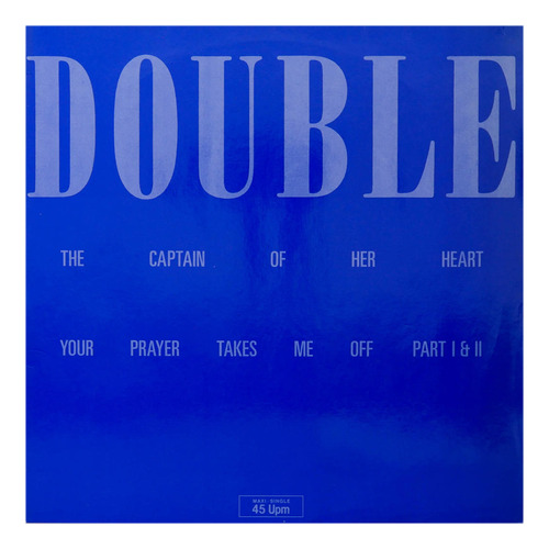 Double - The Captain Of The Heart 12  Maxi Single Vinilo Usa