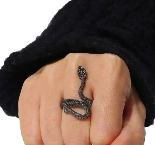 Anillo De Serpiente Ajustable Excelente Calidad