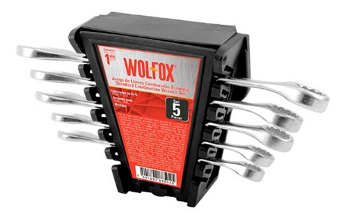 Juego De 5 Llaves Combinadas Milimétricas Wolfox Wf0198