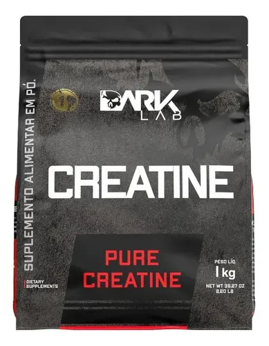 Creatina Monohidratada Pura 1kg Dark Lab Unidade Sem sabor
