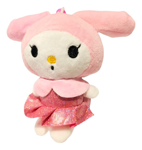 Llavero Peluche Mymelody Vestido Brillos