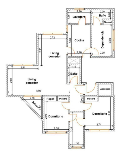 Venta Departamento 3 Ambientes Puro Sol Con Dep Cochera Balcón En Coghlan