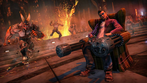 Saints Row IV é reeleito e Gat Out Of Hell Ps4