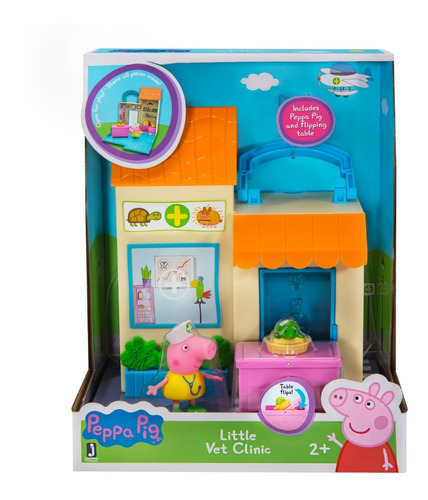 Peppa Pig Set Veterinario Importado 