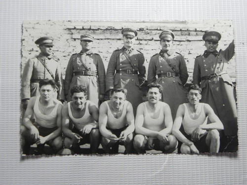 Foto Postal Militares Chilenos. Años 30