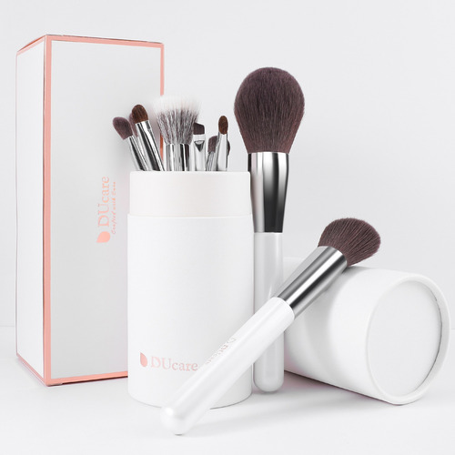 Juego De Brochas De Maquillaje Ducare, 9 Piezas, Brochas De