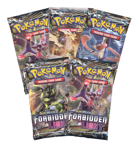 Sobre Forbidden Light Pokémon Tcg Cartas Originales