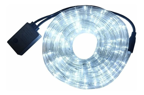 Imagen 2 de 5 de Luces Manguera Led 10 X Metros Ext. Int. Blanca