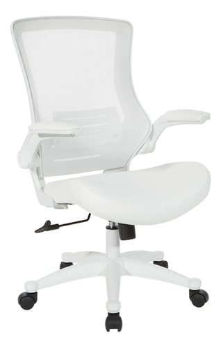 Office Star Silla De Oficina Con Respaldo De Pantalla Blanca