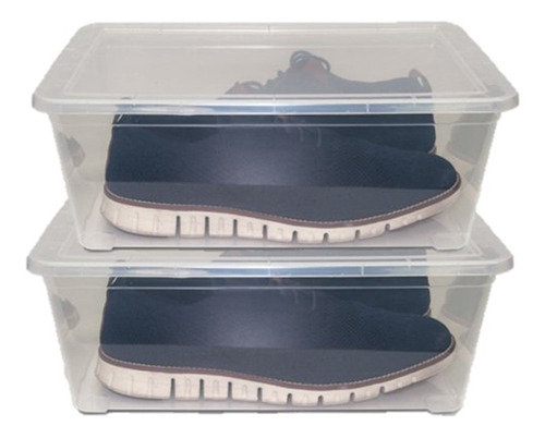 Caja Organizador De Zapatos Colobox N°2 X2 Colombraro 6054
