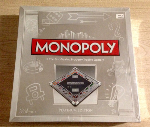 Juego De Mesa Monopoly Platinum Edition Parker Brothers