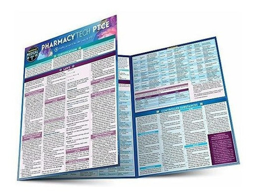 Pharmacy Technician - Ptce (quickstudy Medical) - Li, De Liu Ma  Cpht, Sa. Editorial Quickstudy Reference Guides En Inglés