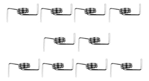 2 X 10 Uds. Clips De Resorte De Muelles De Torsión De 3 Mm.