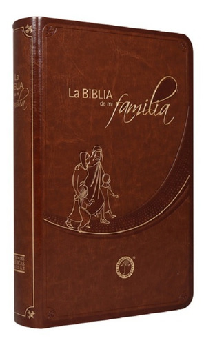 Imagen 2 de 10 de La Biblia De Mi Familia Tla Imitación Piel Café