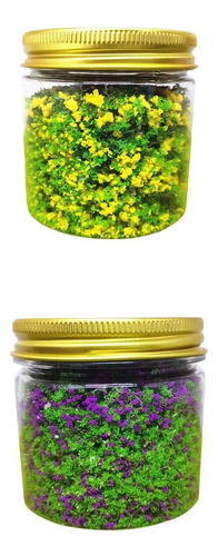2 Piezas De Flores Artificiales Deja Escombros Para